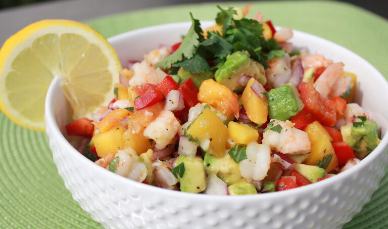 Fresh, light, and tropical — the perfect Caribbean-inspired starter for a romantic Valentine’s dinner.