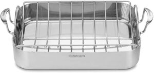 Cuisinart MultiClad Pro 16" Roasting Pan + Rack
